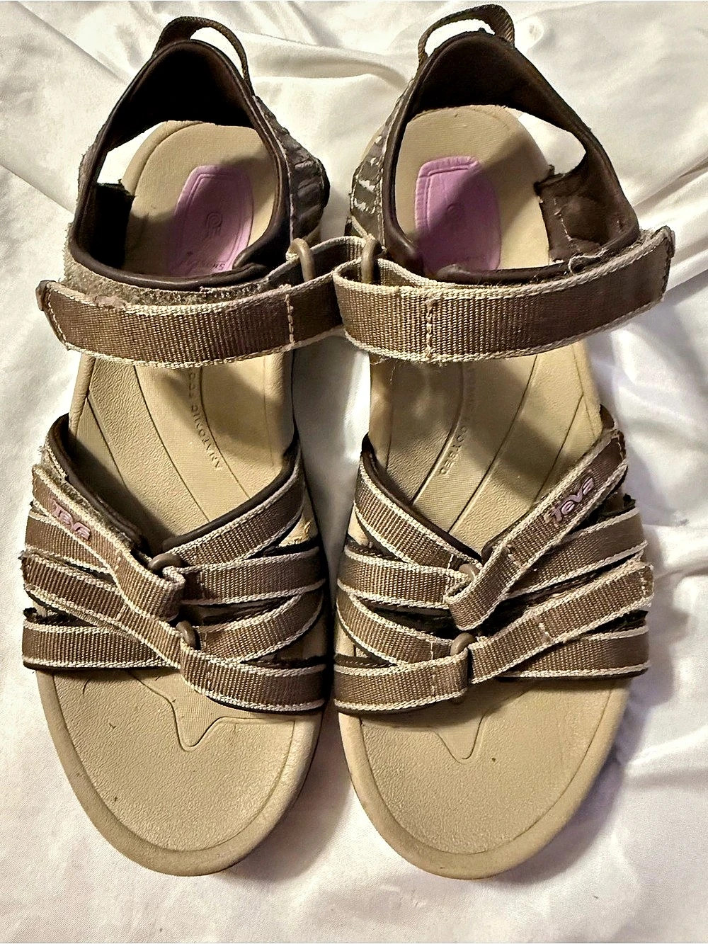 Teva Tirra Sandals Brown Strappy Sandals